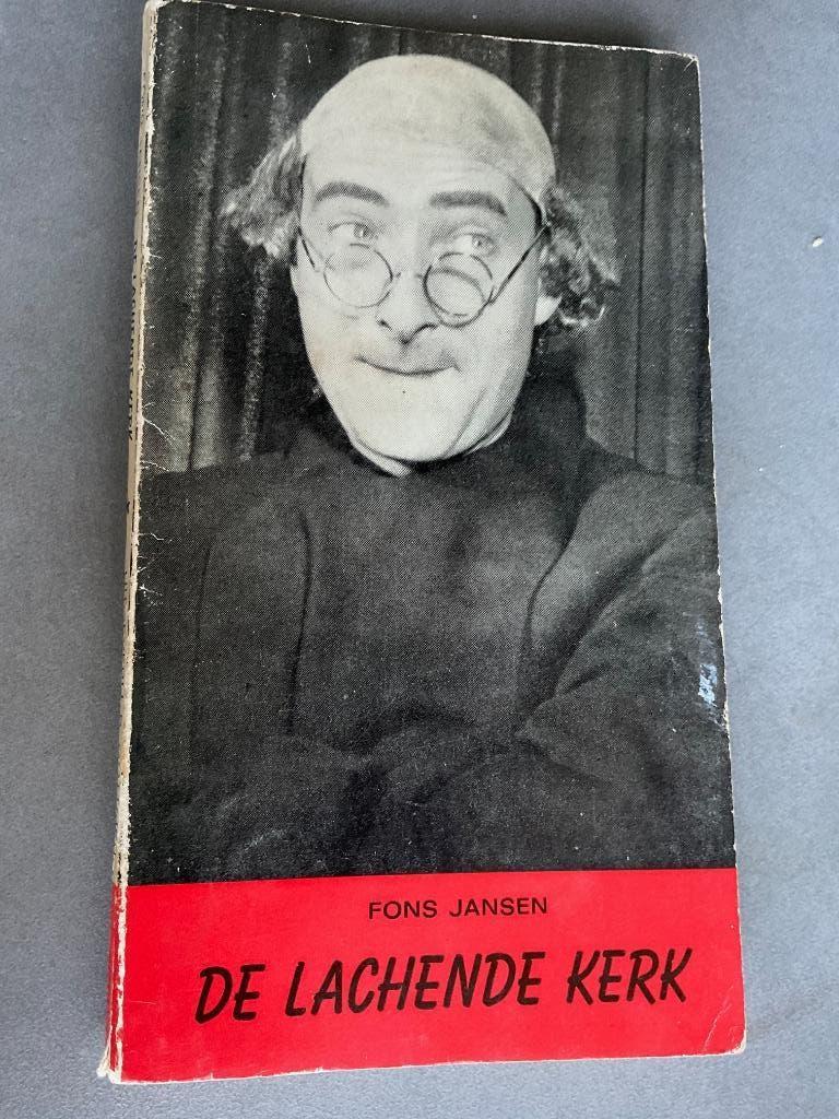 de lachende kerk van Fons Jansen  cabaret, Ophalen of Verzenden, Gelezen, Cabaret, Fons Jansen