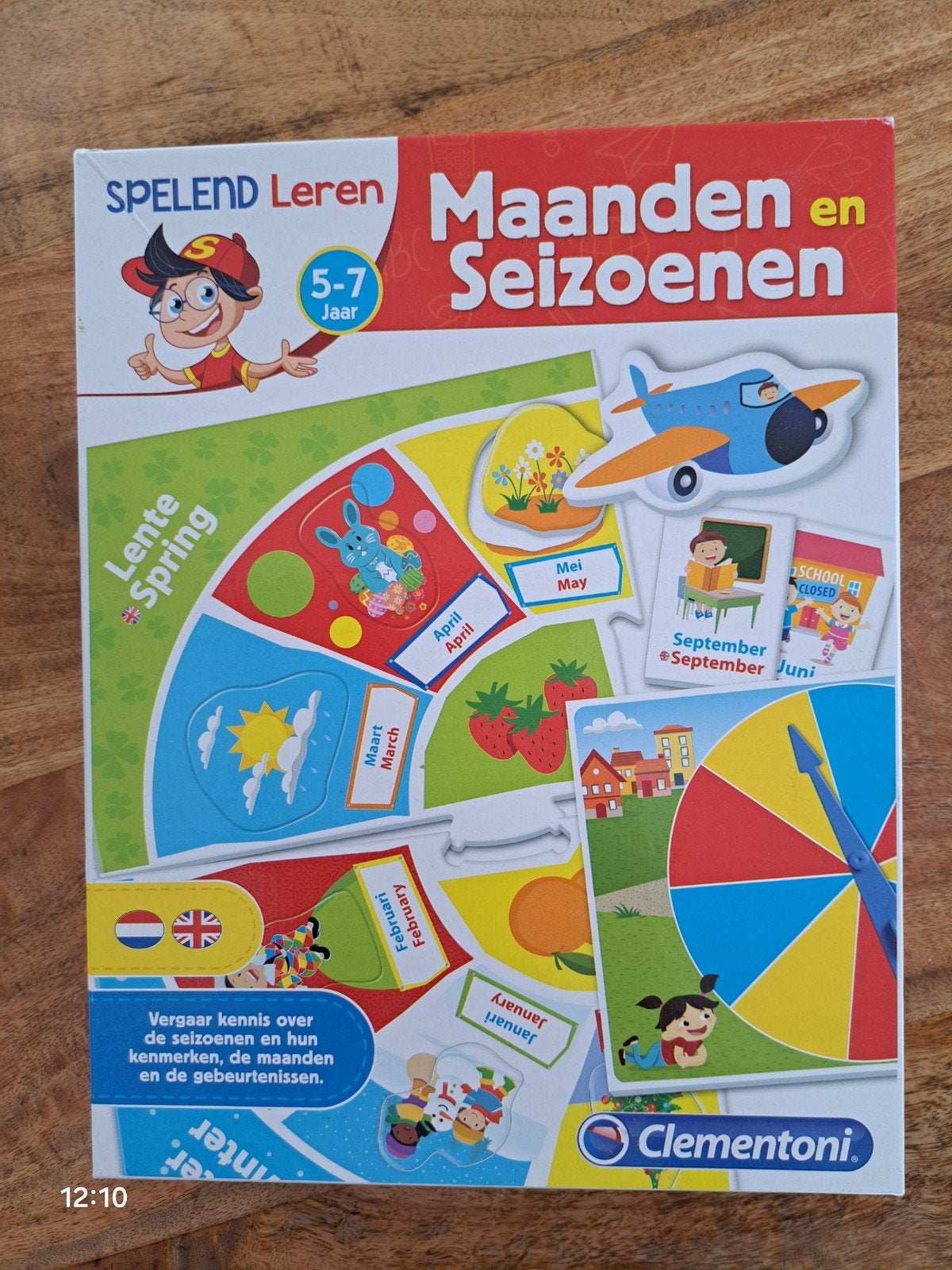 Clementoni maanden en seizoenen, Ophalen of Verzenden, Zo goed als nieuw