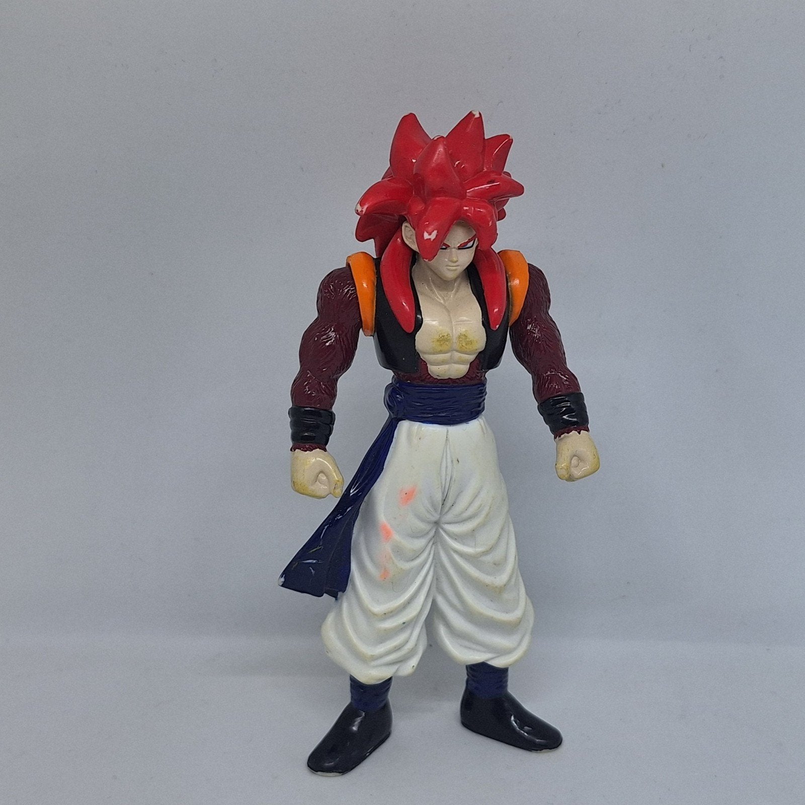 Dragon Ball Z Gogeta Super Saiyan 4 actiefiguur, Ophalen of Verzenden, Gebruikt