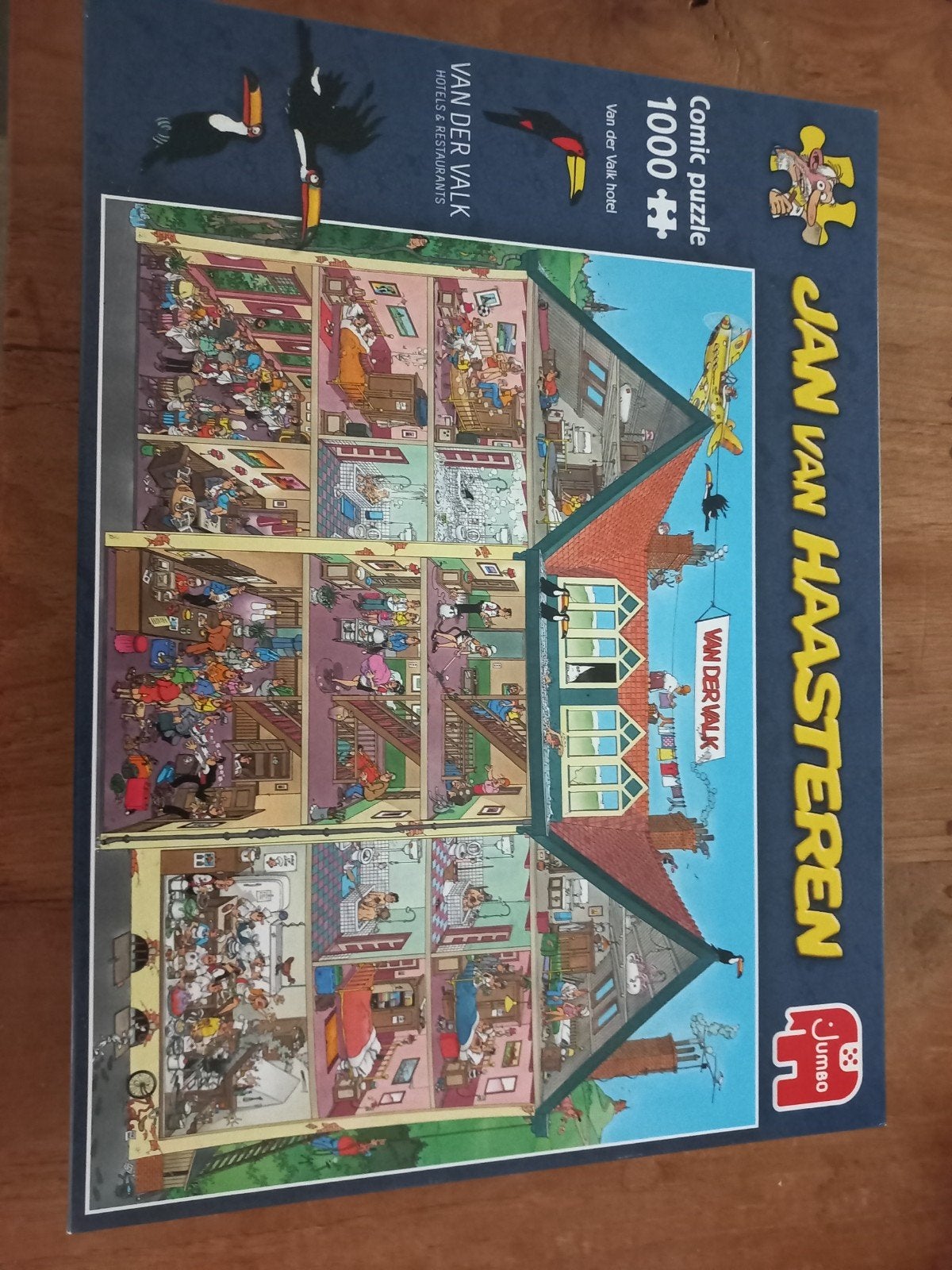 Ja Van haasteren puzzel Van der Valk restaurant/ hotel, Hobby en Vrije tijd, Denksport en Puzzels, Ophalen of Verzenden, 500 t/m 1500 stukjes