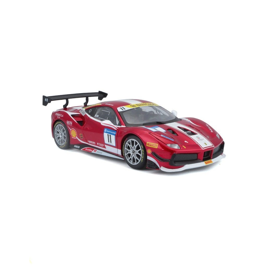 Ferrari 488 Racing Challenge, Ophalen of Verzenden, Nieuw, Auto, Bburago