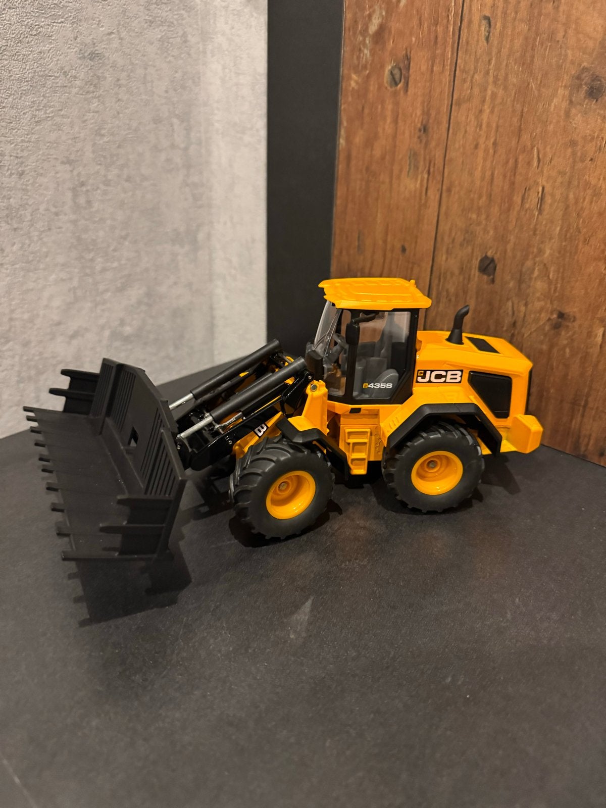 Siku JCB 4355 Agri shovel 1:32 (metaal), Kinderen en Baby's, Speelgoed | Speelgoedvoertuigen, Ophalen of Verzenden, Zo goed als nieuw