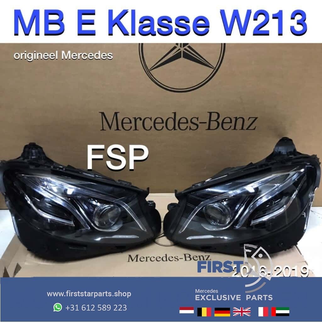 W213 W238 E Klasse multibeam koplampen set koplamp links rec, Gebruikt, -, Ophalen of Verzenden, -
