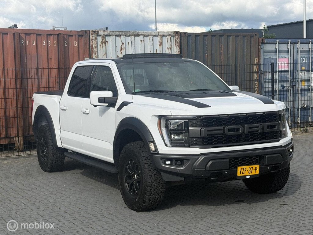 Ford USA F150 Raptor 3.5 V6 Ecoboost |1e Eigenaar|Prins Lpg, Auto's, Automaat, F-150, Wit, Bedrijf