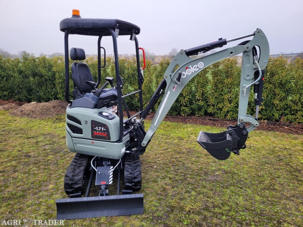 Boleo zw-17 minigraver canopy, 5 jaar garantie!, Info@vandijkhouten.nl, Ophalen of Verzenden, Graafmachine, 3997MH HOUTEN