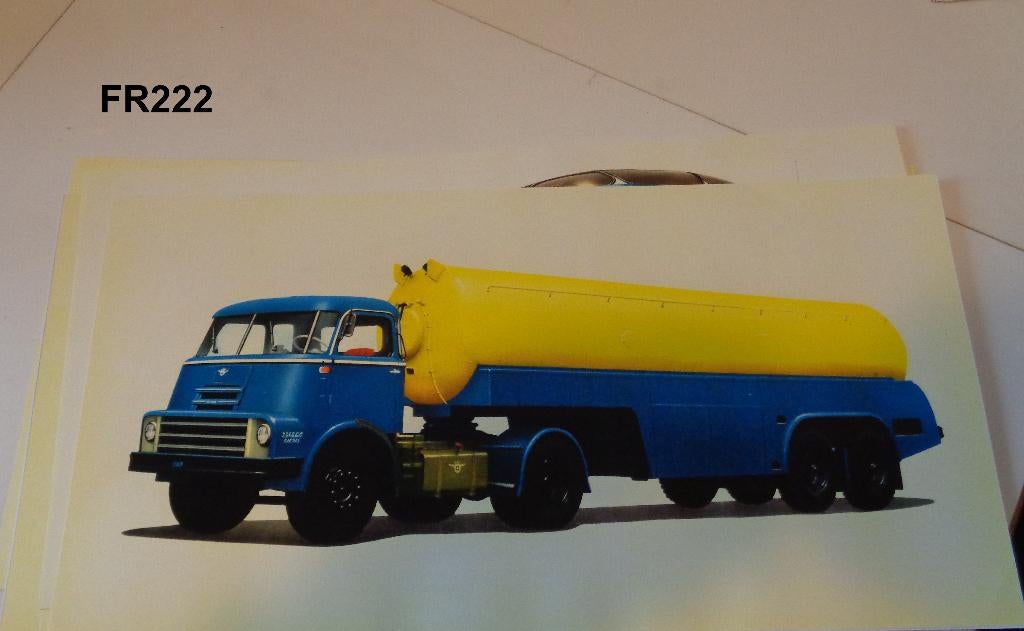 tekening daf tank wagen, 1960 tot 1980, Ophalen of Verzenden, Zo goed als nieuw, Gebouw