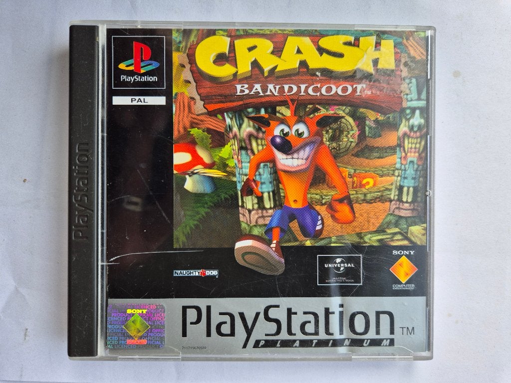 CRASH BANDICOOT, Spelcomputers en Games, Games | Sony PlayStation 1, Gebruikt, 1 speler, Racen en Vliegen, Ophalen of Verzenden