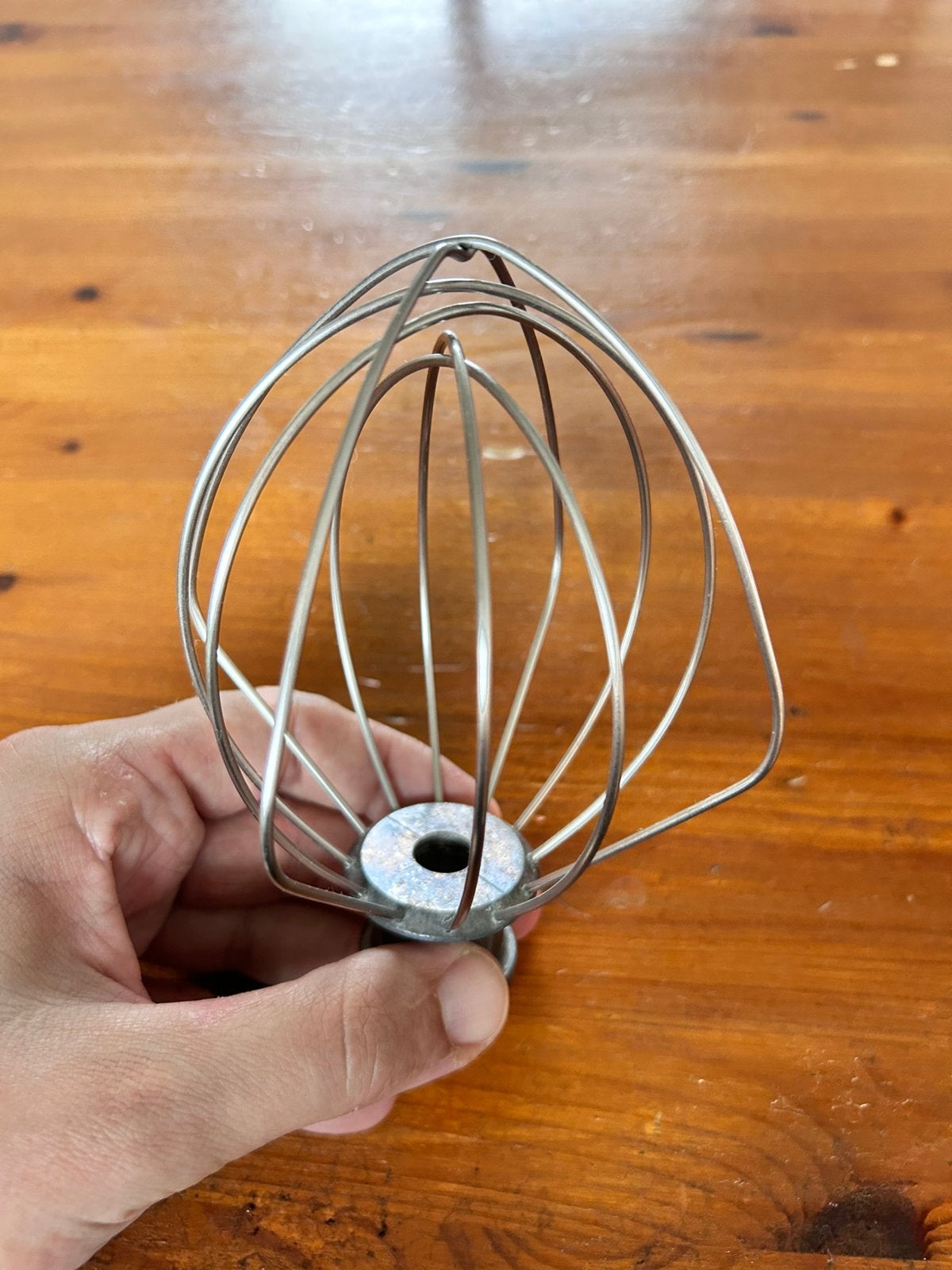 Klopper/garde voor KitchenAid Artisan mixer., Ophalen, Metaal, Grijs, Overige merken