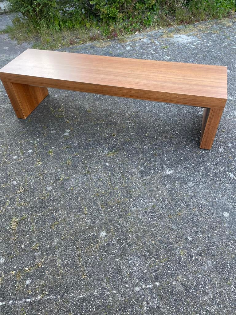 Zware kwaliteit kleedkamerbank, Ophalen, Gebruikt, Hout