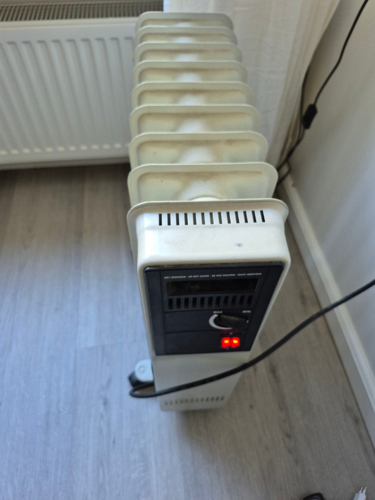 Elektrische olieradiator, Ophalen, 30 tot 80 cm, Gebruikt, Radiator
