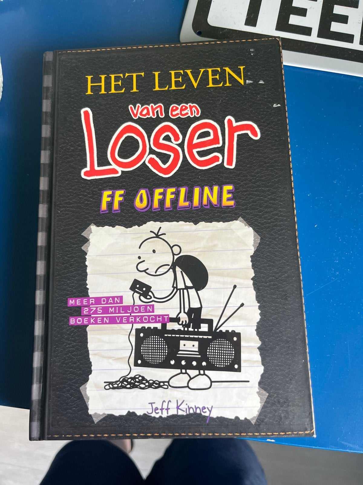 Jeff Kinney - Ff offline, Boeken, Ophalen, Zo goed als nieuw, Jeff Kinney