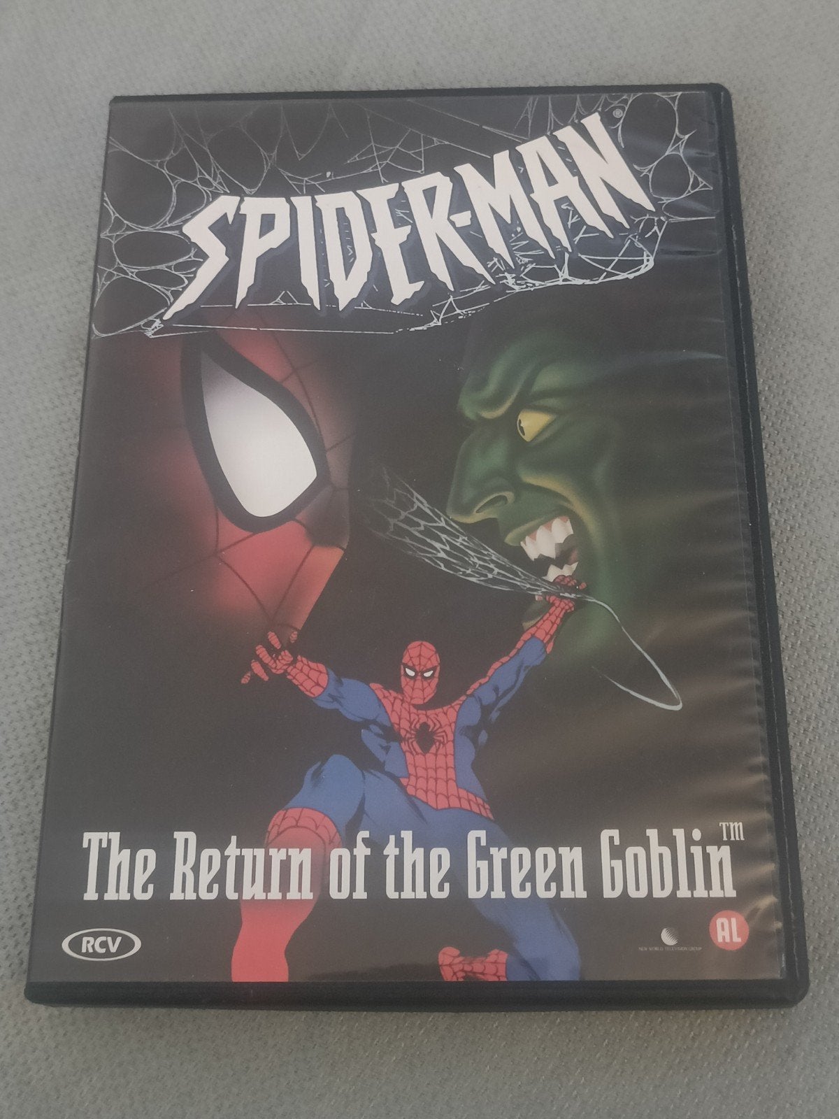 Spider-Man: The Return of the Green Goblin DVD, Gebruikt, Tekenfilm, Nederlands, Ophalen of Verzenden