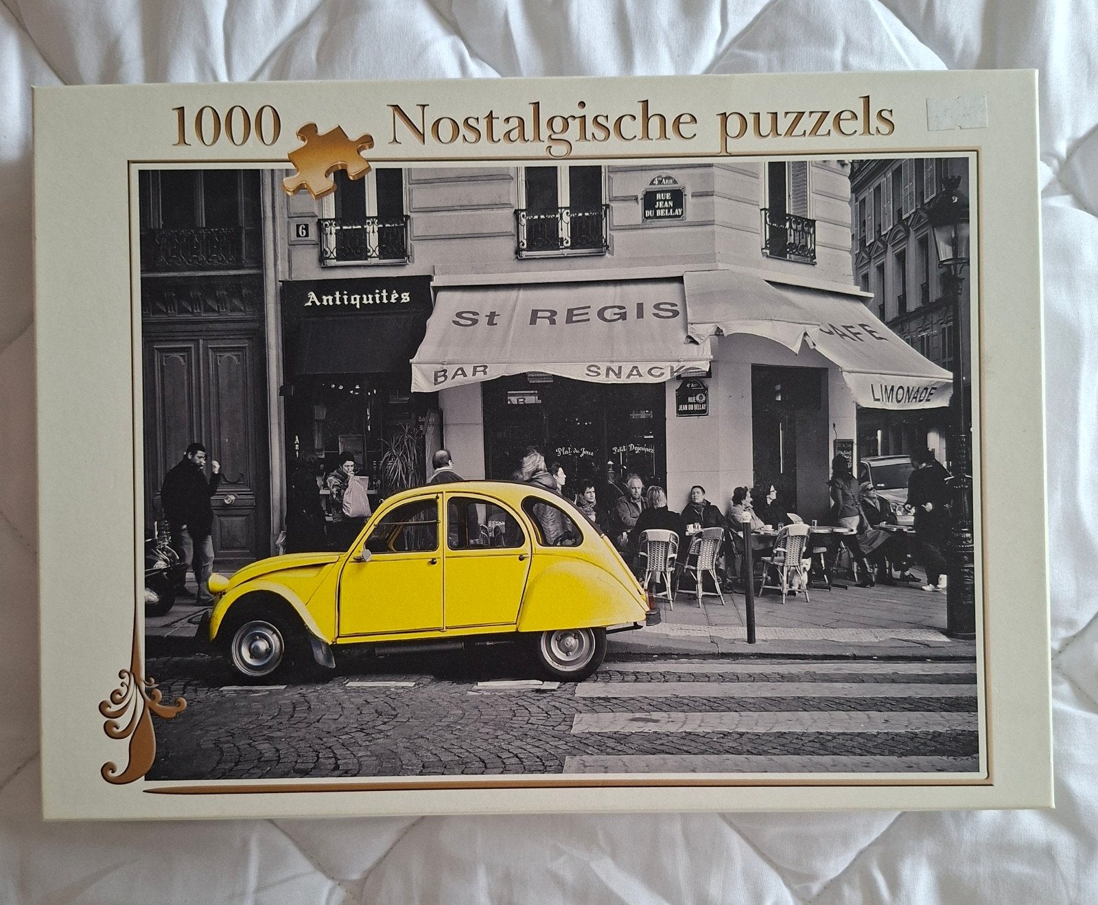 Legpuzzel Nostalgische puzzels - 1.000 stukjes, Ophalen of Verzenden, 500 t/m 1500 stukjes, Zo goed als nieuw