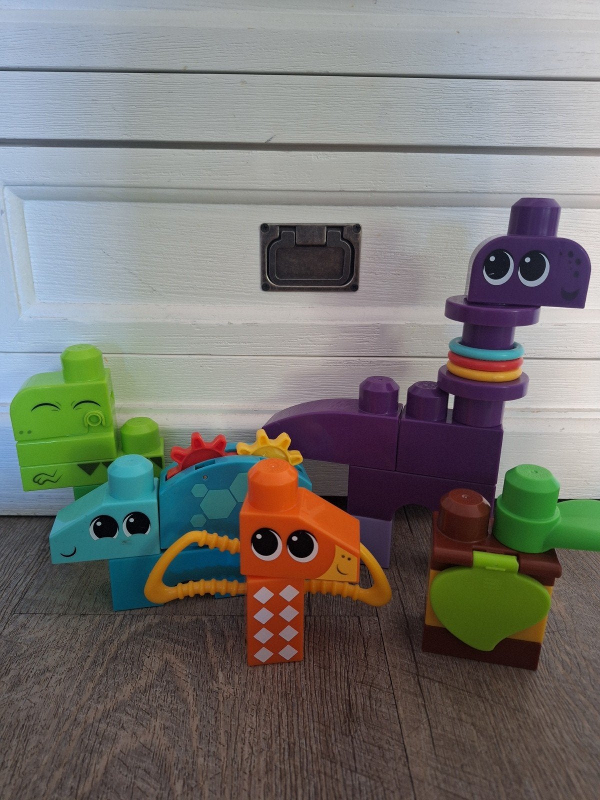 Mega bloks piep en knars Dino's, Ophalen of Verzenden, Megabloks