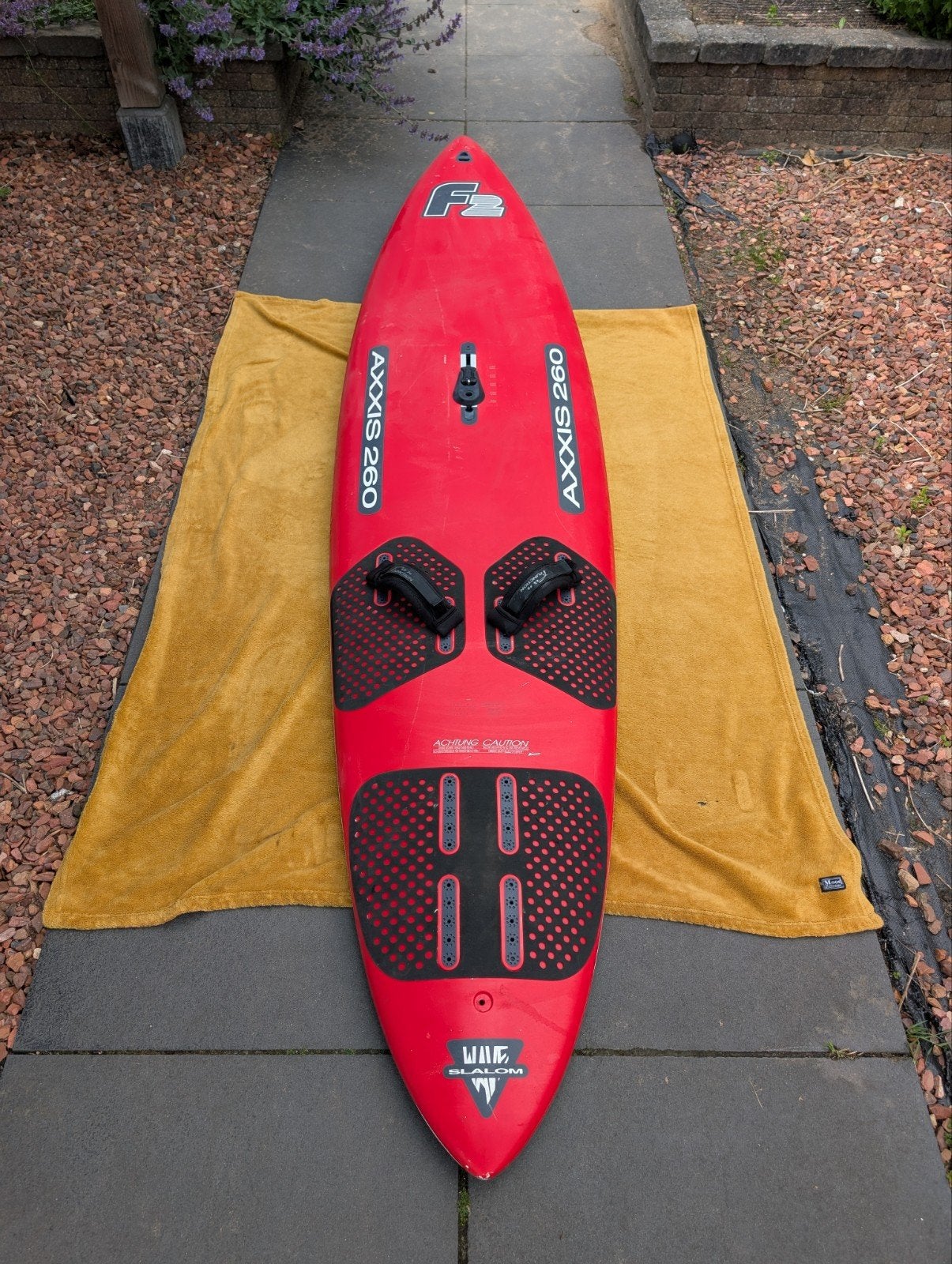 F2 slalom windsurfboard, 94 liter, Ophalen, Gebruikt, Plank
