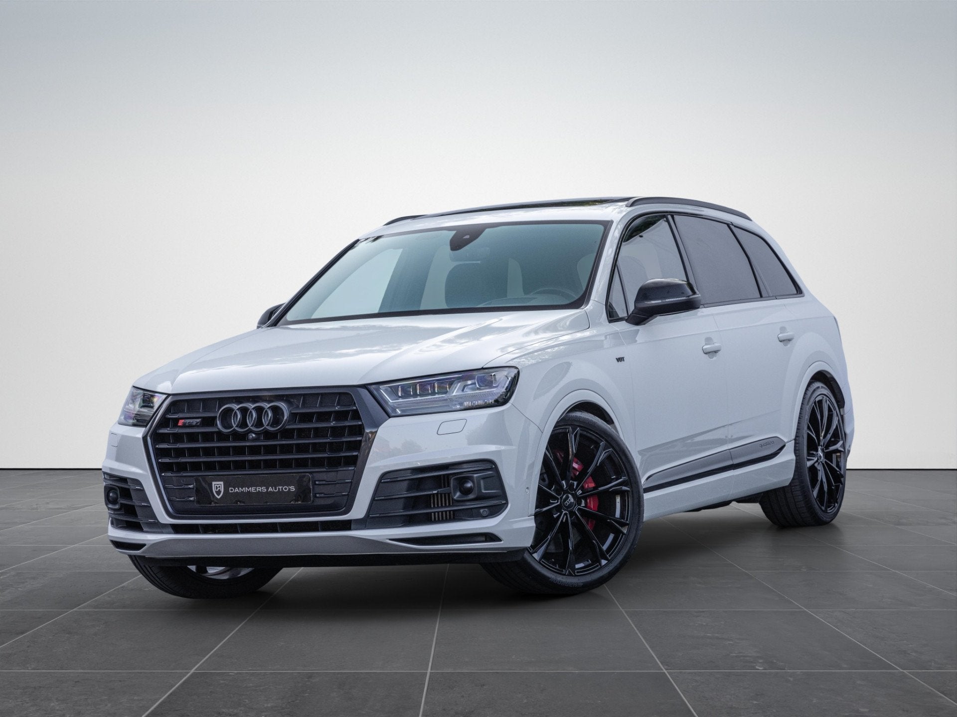 Audi SQ7 4.0 TDI 435pk Quattro 7p Pano 4-wielsturing Bose Hu, SQ7, Gebruikt, 7 stoelen, Wit