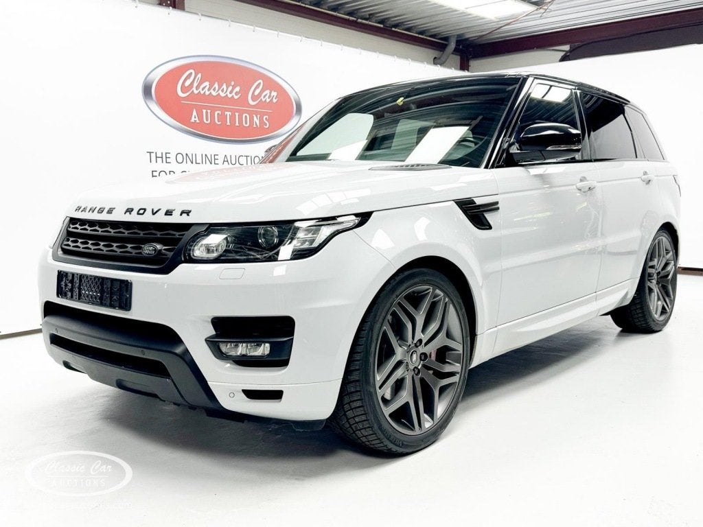 Land rover RANGE ROVER Sport HSE SDV6  - ONLINE AUCTION, Auto's, Land Rover, Automaat, Gebruikt, Wit, Bedrijf
