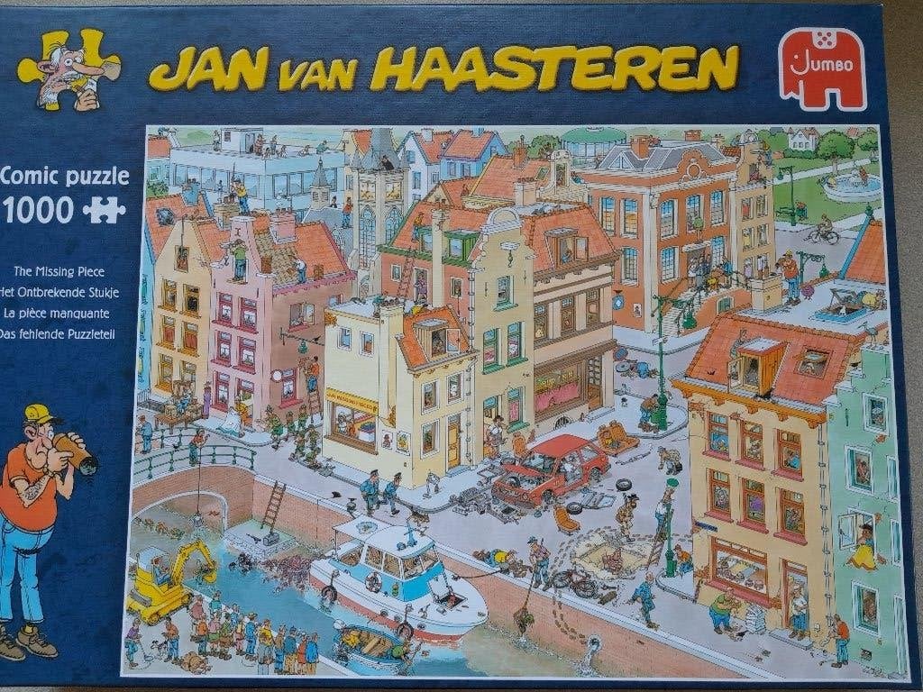 JAN VAN HAASTEREN DIVERSE PUZZELS, Ophalen, 500 t/m 1500 stukjes, Zo goed als nieuw
