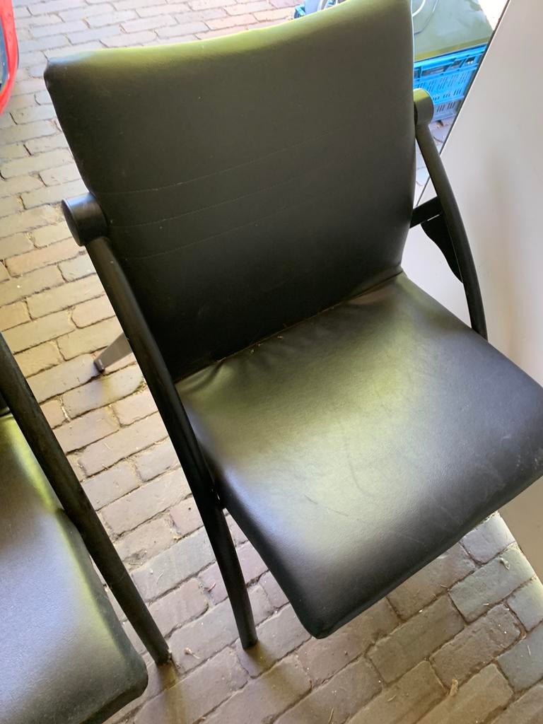 2 luxe stoelen, Ophalen, Kunststof, Gebruikt, Twee