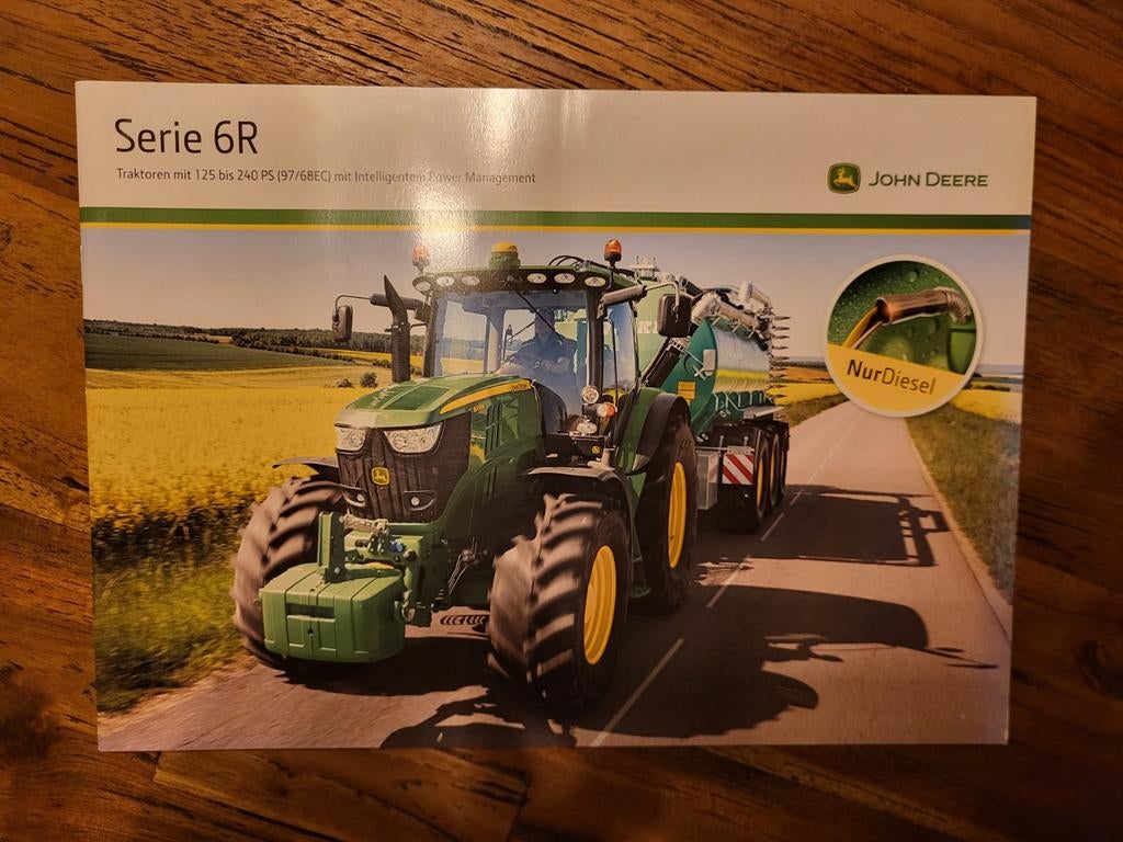 tractor folder John Deere serie 6R, Ophalen of Verzenden, Zo goed als nieuw