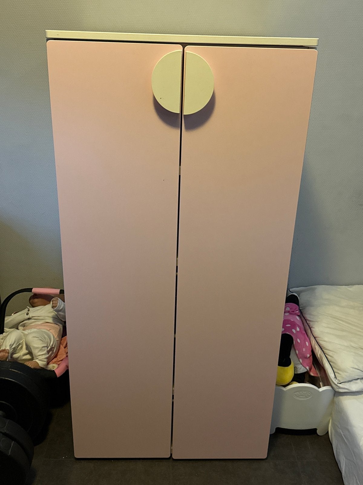 Ikea smastad met roze deuren, Ophalen, Gebruikt, 105 cm of meer, Minder dan 50 cm