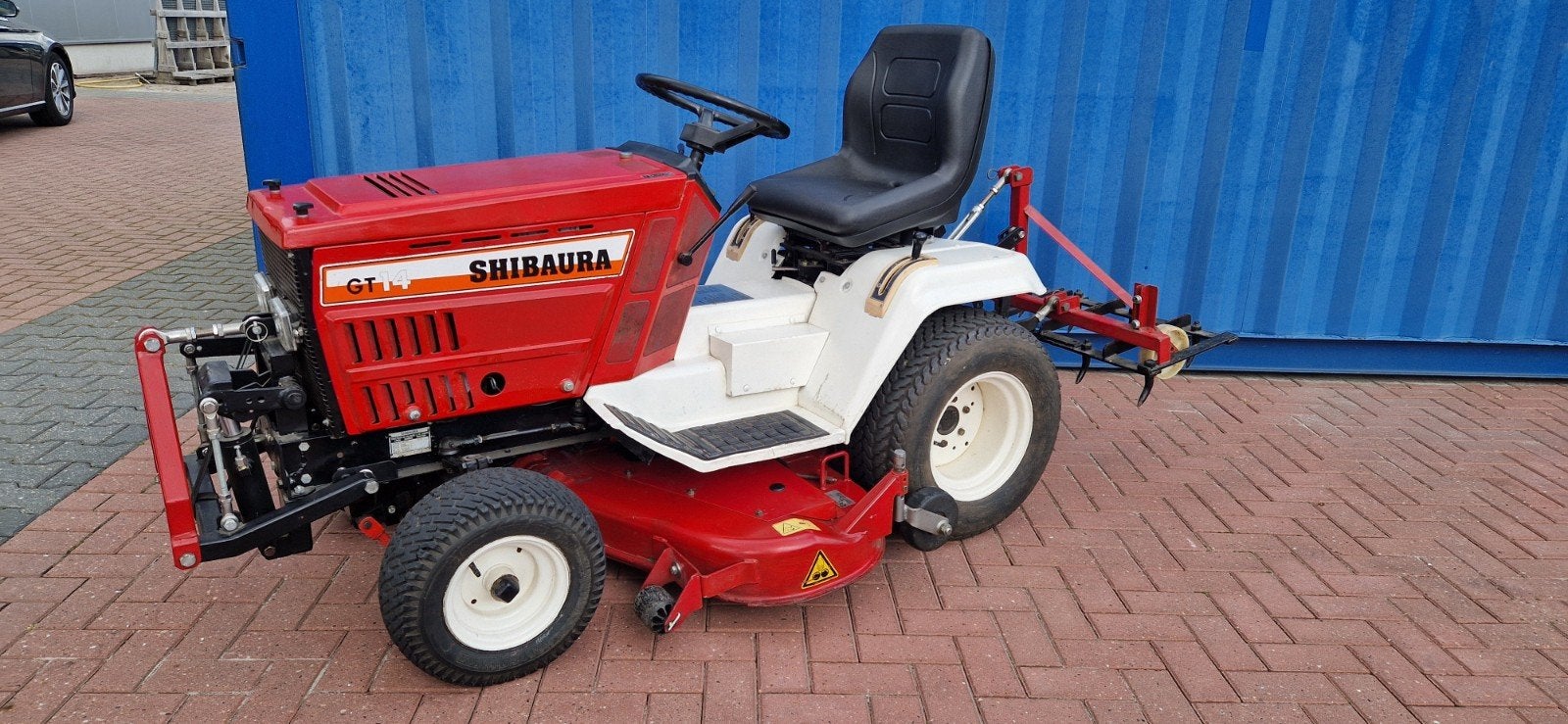 shibaura GT14 Hydrostaat DIESEL 3-cilinder!, Tuin en Terras, Zitmaaiers, Ophalen, Zo goed als nieuw, Elektrische starter, Shibaura