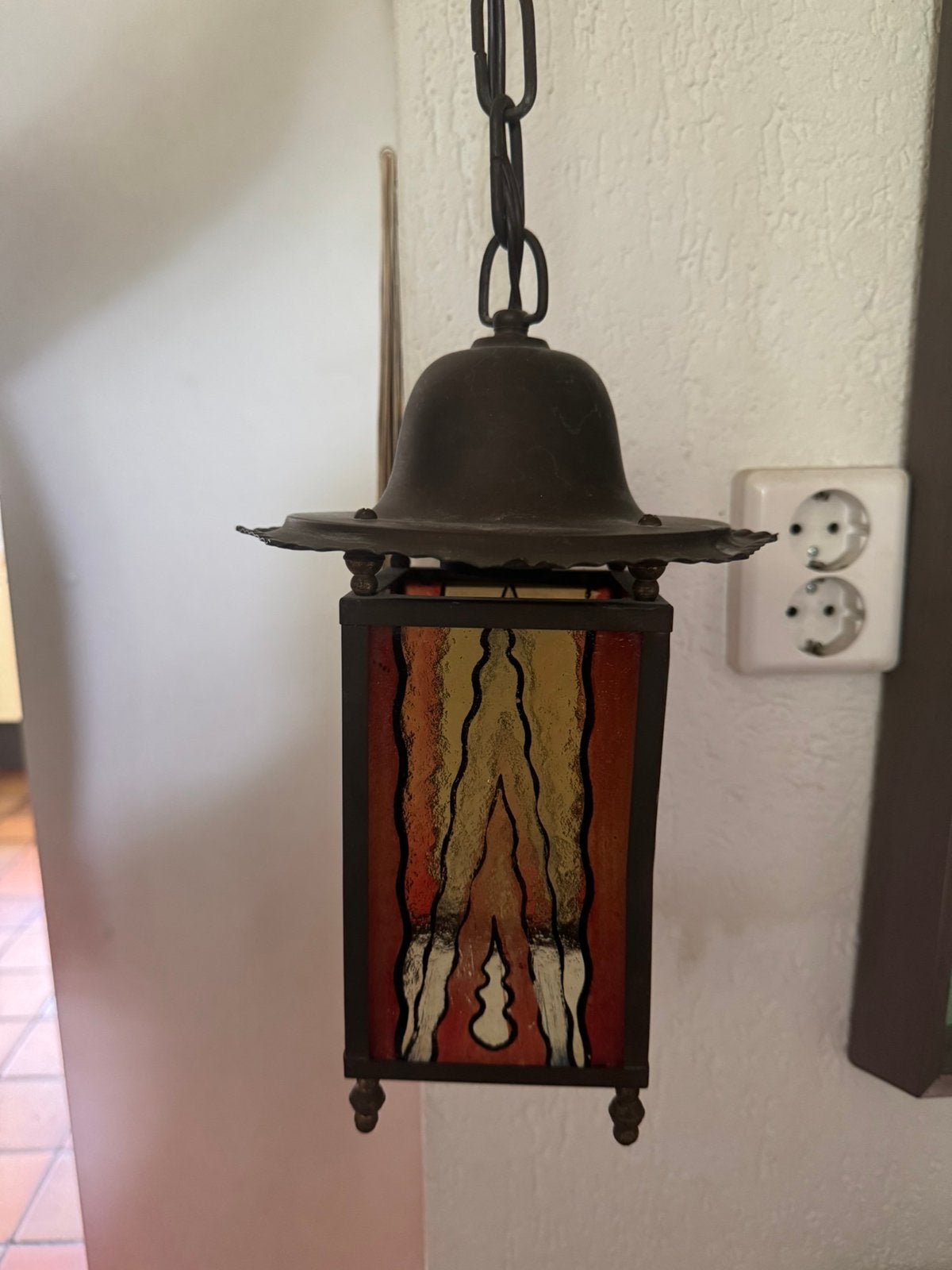 Amsterdamse school - hanglamp, Ophalen of Verzenden