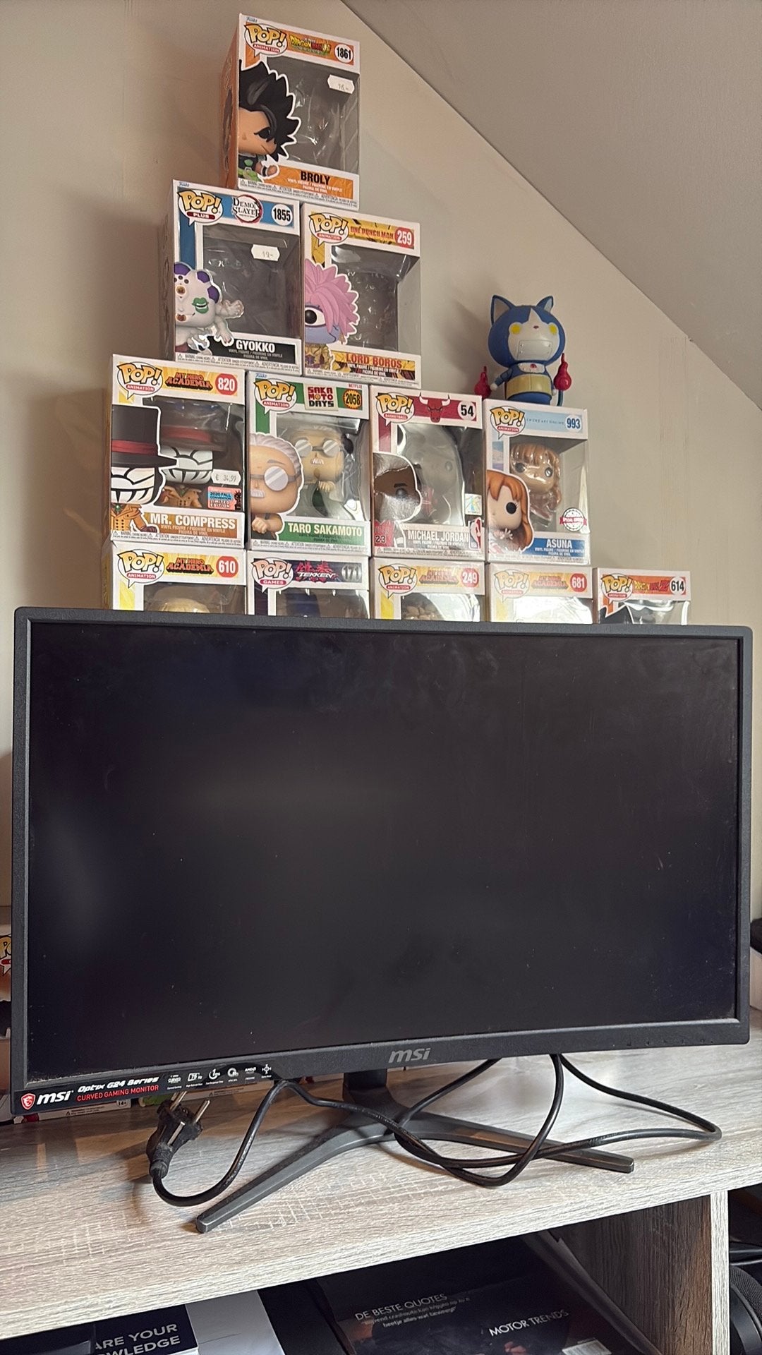Msi gaming monitor, IPS, Full HD, 61 t/m 100 Hz, Ophalen