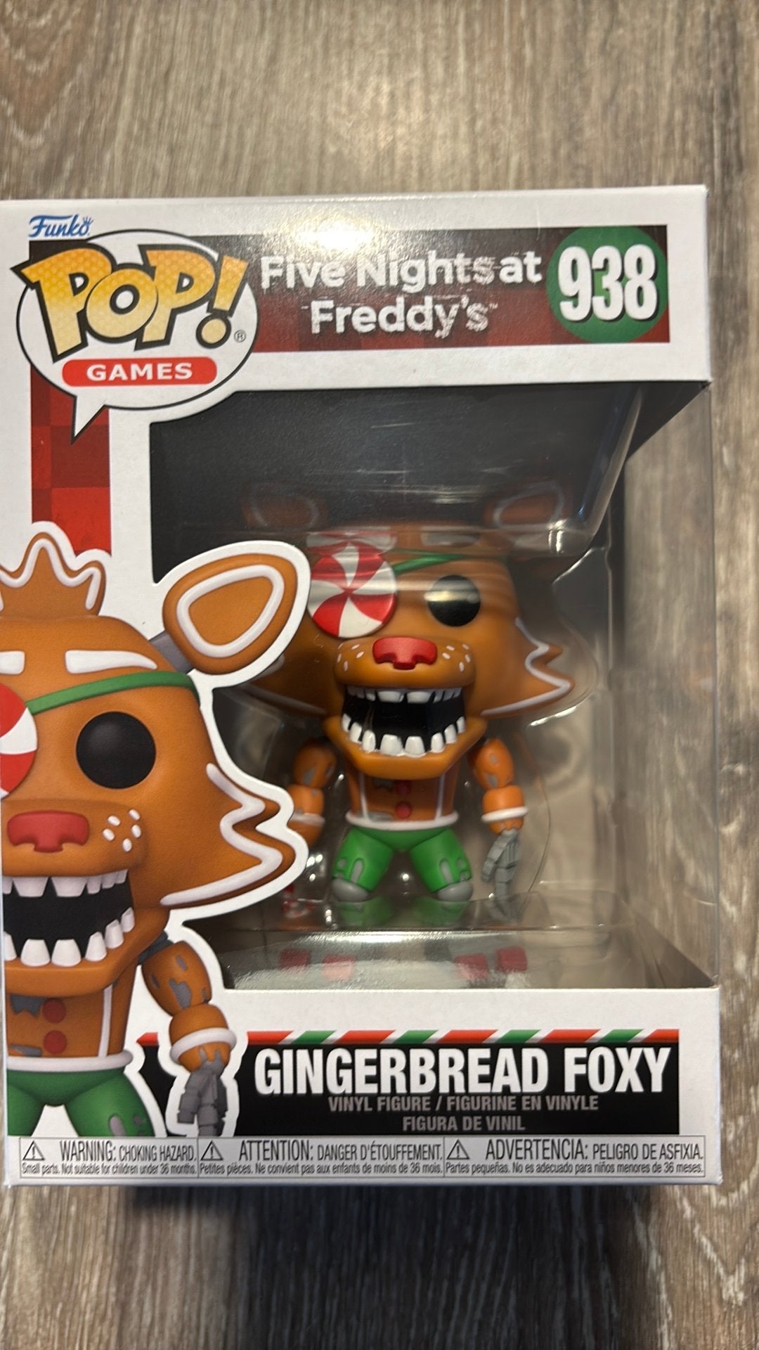 Funko - 938 - FNAF - Gingerbread Foxy, Ophalen of Verzenden, Zo goed als nieuw