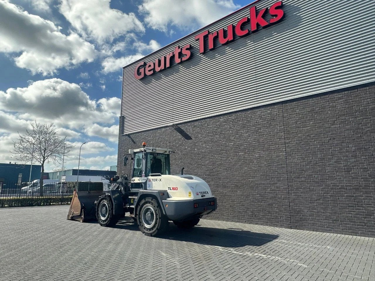 Terex TL 160 +HOOGKIEPBAK+HYDRAULISCHE+VEEGBORSTEL, Wiellader of Shovel