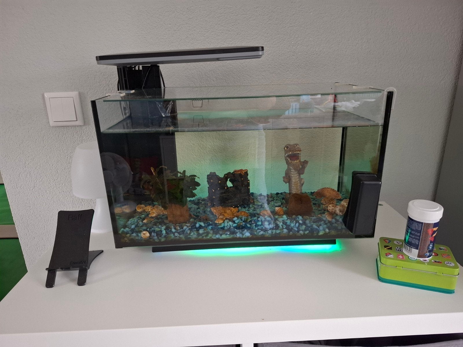 Superfish Aquarium Quadro 40 Multi Colour Zwart, Vis