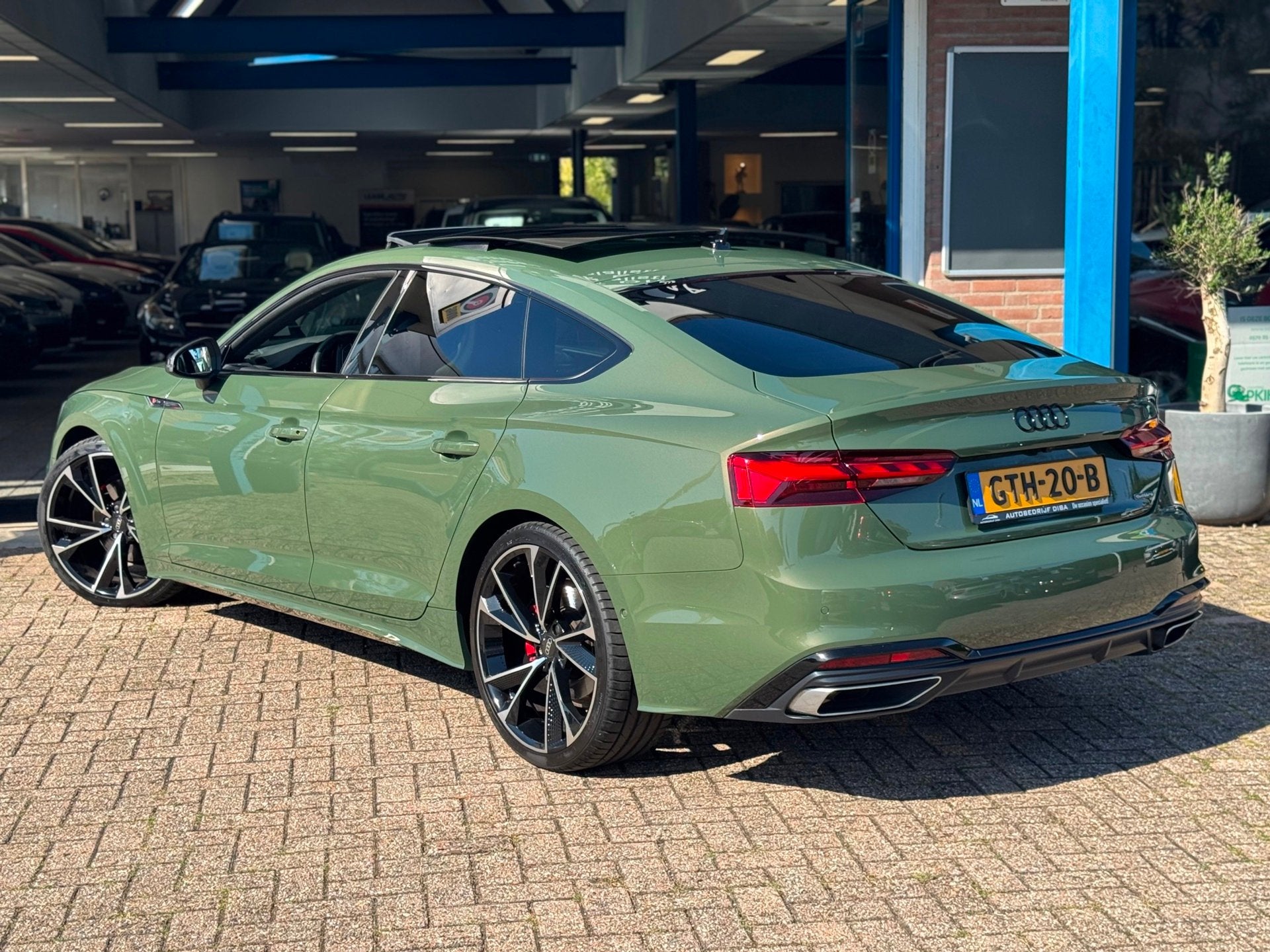 Audi A5 Sportback 40 TFSI quattro S edition 2021 FULL Option, Auto's, Automaat, Dealer onderhouden, 15 km/l, Gebruikt