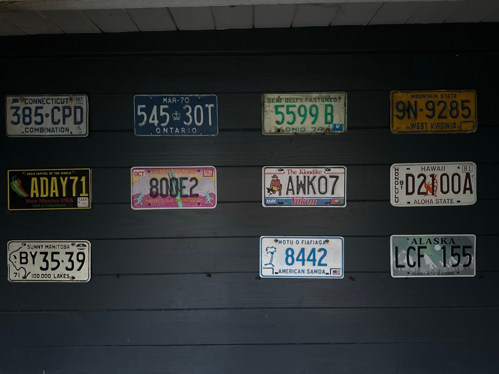 Kentekenplaten specials en USA, Ophalen, Gebruikt, Auto's
