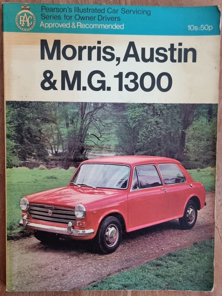 Morris, Austin & MG 1300 - Pearson's Car Servicing - 1970, Ophalen of Verzenden, Zo goed als nieuw, Overige merken, Pearsons