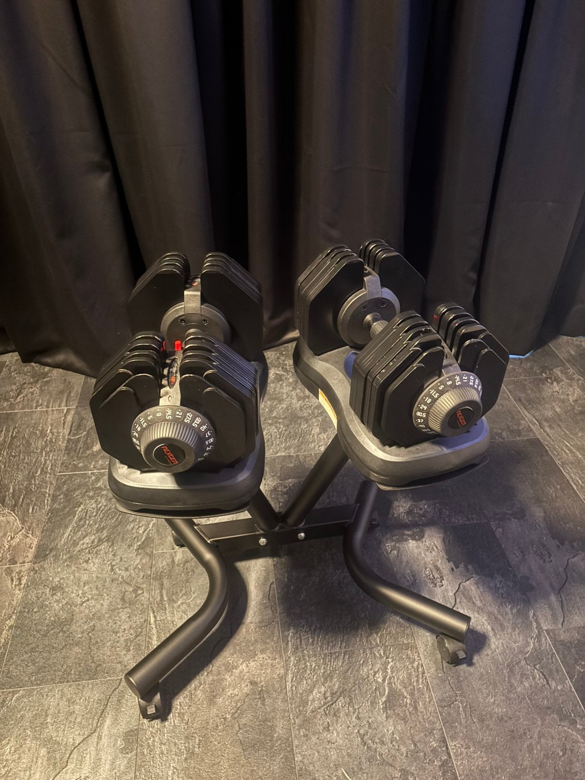 NEXGEN 40 KG SELECTOR DUMBELL SET, Ophalen, Zo goed als nieuw, Dumbbell