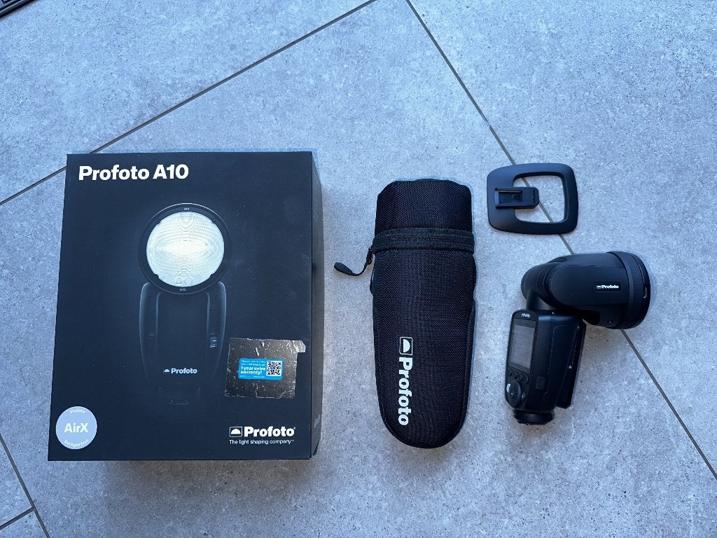 Profoto A10 flitser voor Canon, Canon, Externe flitser, Ophalen of Verzenden, Zo goed als nieuw