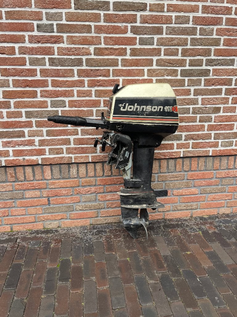 Johnson 6,5 pk buitenboordmotor, Watersport en Boten, Ophalen, Gebruikt, Motor en Techniek, Motorboot