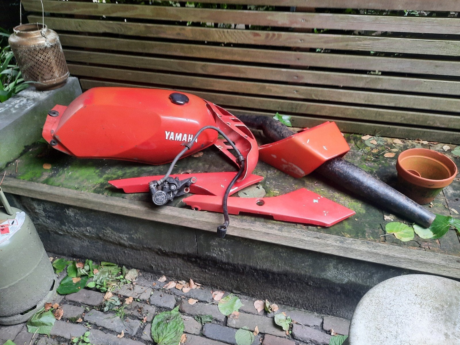 Yamaha rd50mx!, Fietsen en Brommers, Ophalen of Verzenden, Tank, Yamaha