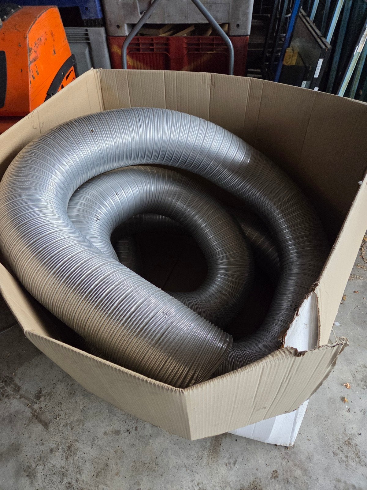 flexibele aluminium buis, 6 meter of meer, Overige typen, Aluminium, Ophalen of Verzenden