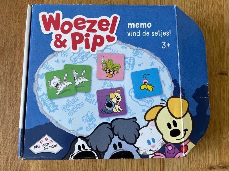 Identity Games - Woezel & Pip Memo Spel - compleet, Kinderen en Baby's, Ophalen of Verzenden, Puzzelen