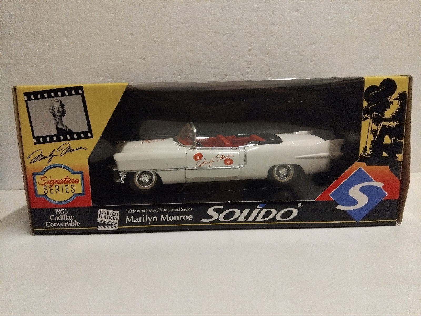 Cadillac Eldorado '55 Marilyn Moroe Limited Edition 1:21 KRD, Hobby en Vrije tijd, Modelauto's | 1:18, Ophalen of Verzenden, Zo goed als nieuw