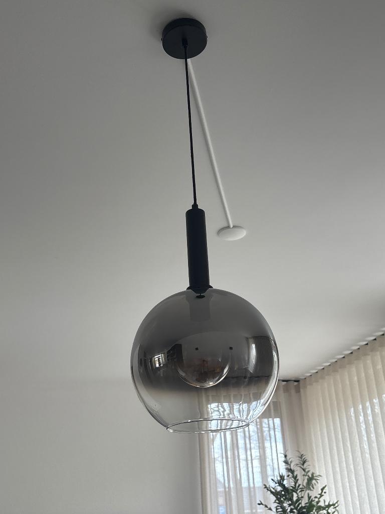 Hanglamp woonkamer, Ophalen, Modern glas, 50 tot 75 cm, Glas
