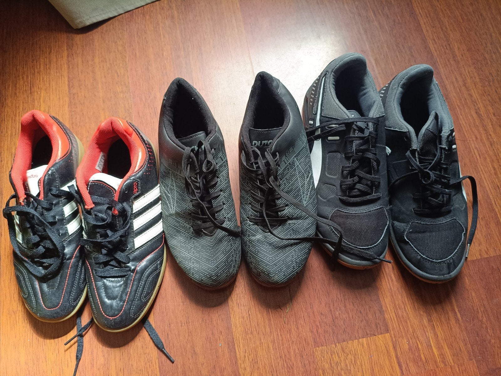 Adidas, Puma & Dutchy sportschoenen maat 41 (3 paar), Gebruikt, Maat XS of kleiner, Schoenen, Ophalen of Verzenden