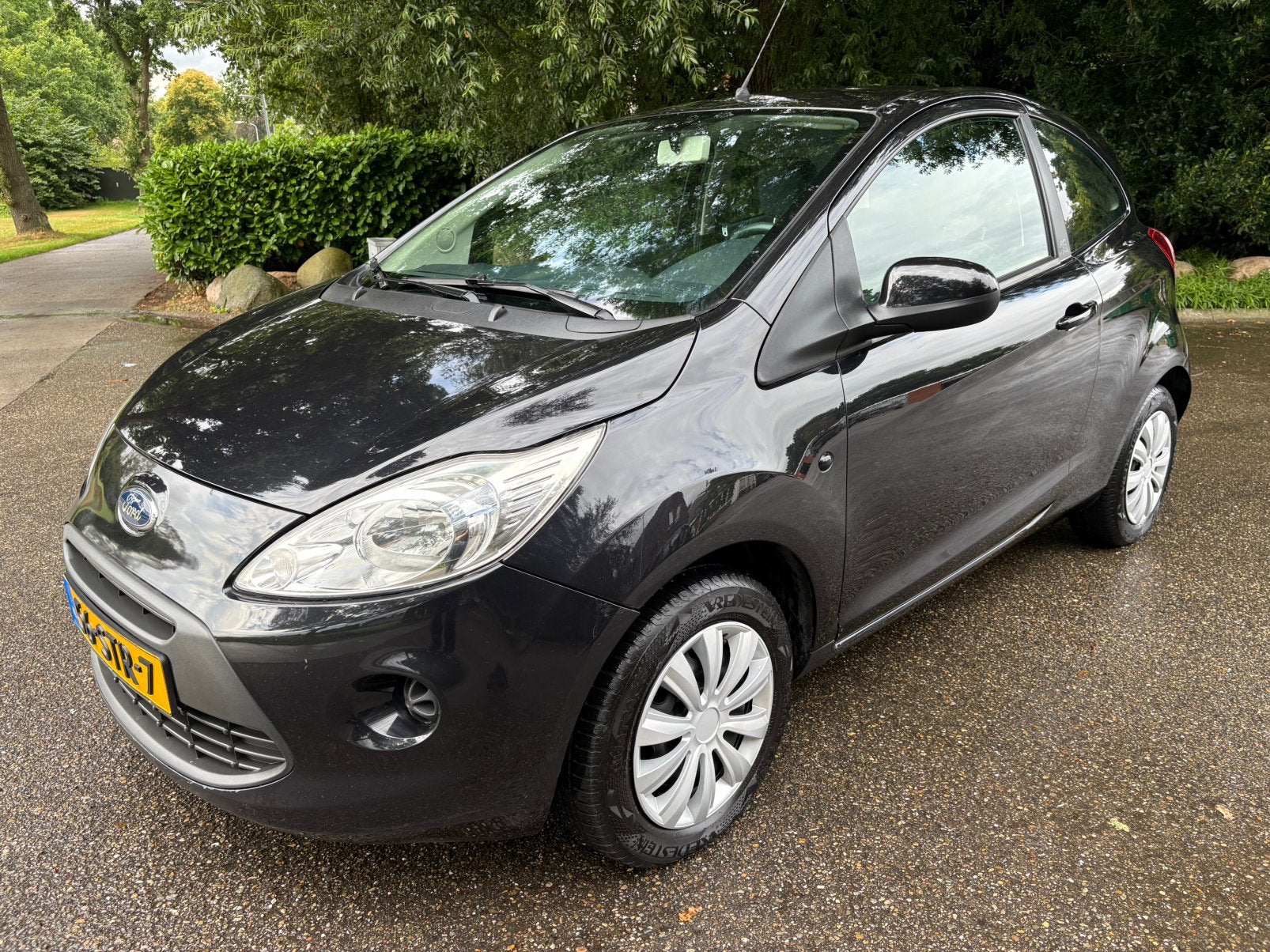 Ford Ka 1.2 2011 Airco in zeer nette staat!, Auto's, Voorwielaandrijving, Stof, 1242 cc, 4 cilinders