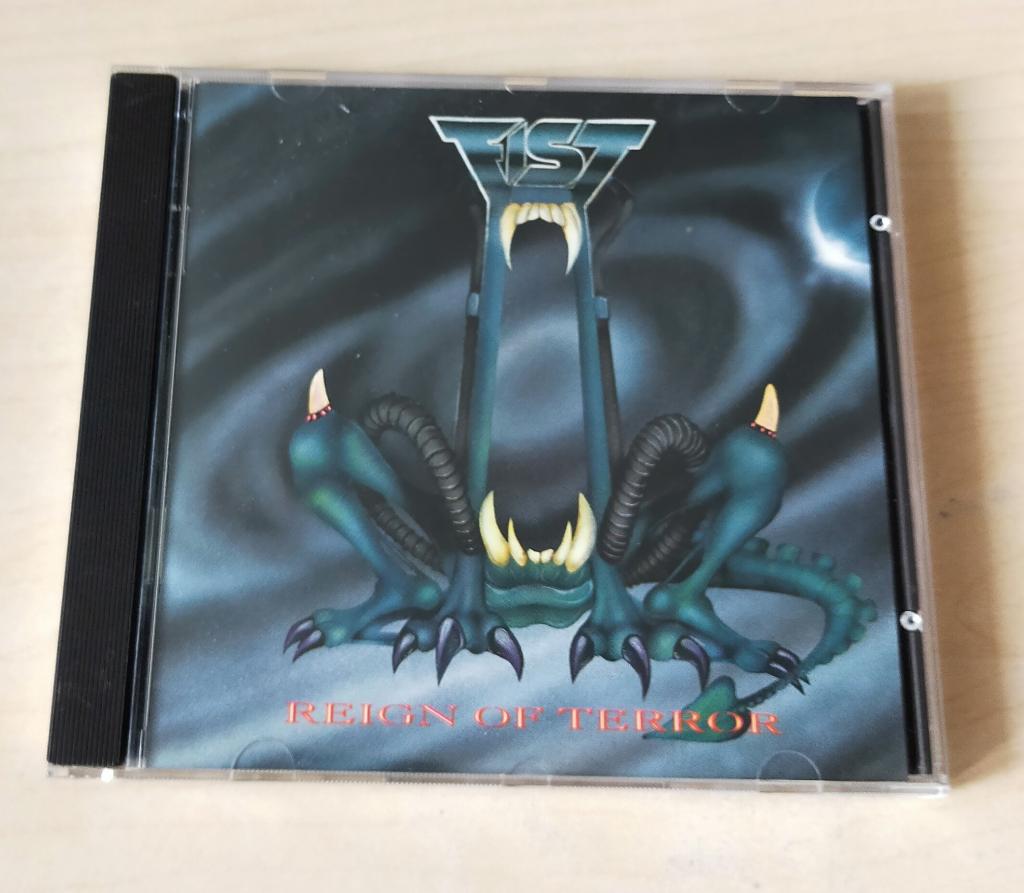 Fist - Reign Of Terror CD 1993, Cd's en Dvd's, Cd's | Hardrock en Metal, Ophalen of Verzenden, Gebruikt