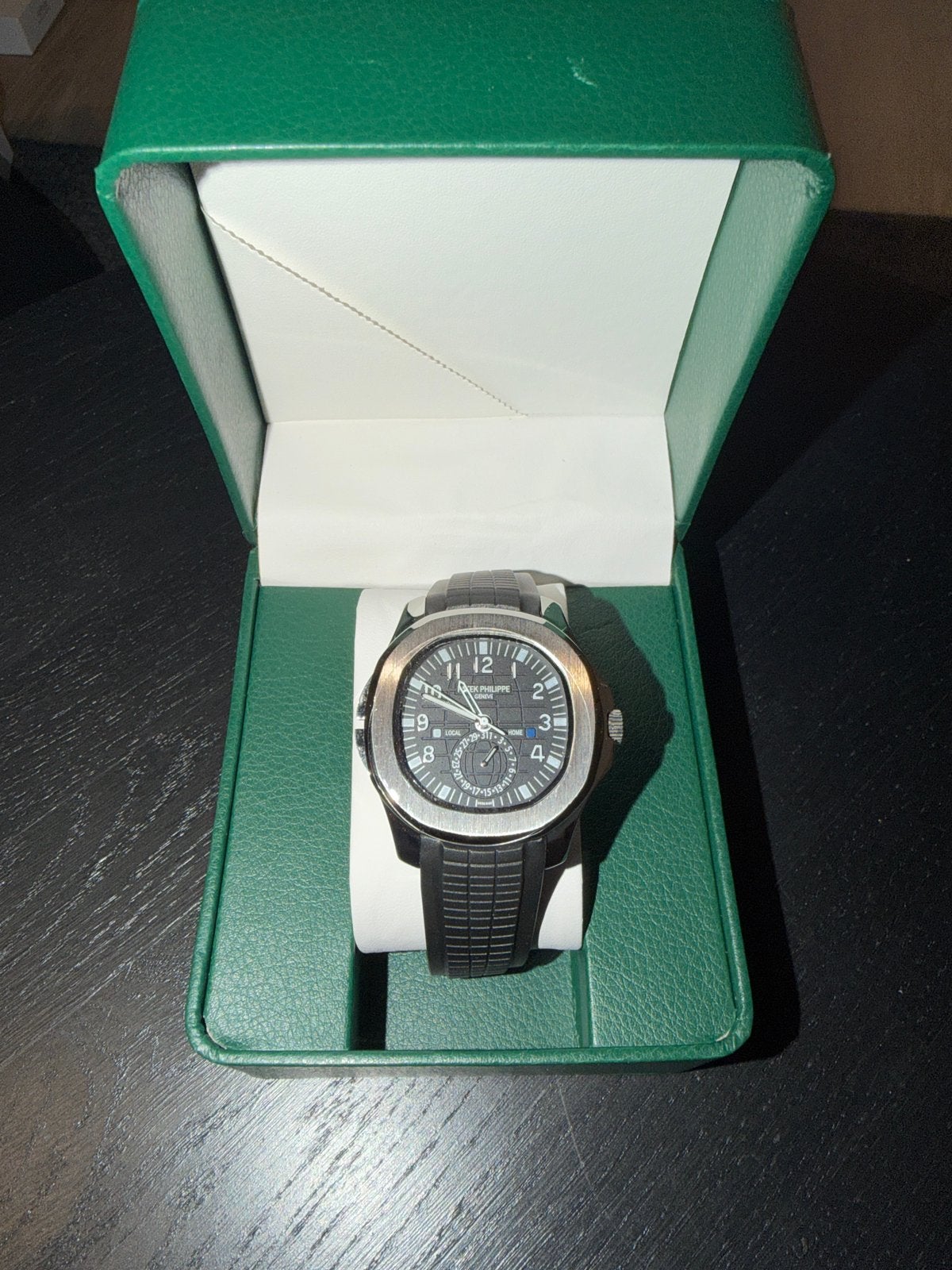 Patek Philippe Aquanaut 5167A-001, Overige merken, Staal, Polshorloge, Overige materialen