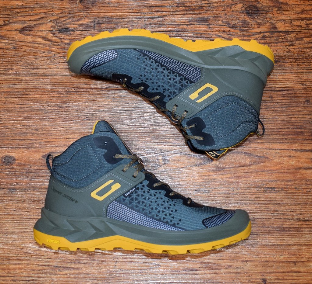 GRISPORT - Hiking Explorer Mid green/ yellow - maat 42, Kleding | Heren, Grisport, Overige kleuren, Nieuw, Ophalen of Verzenden