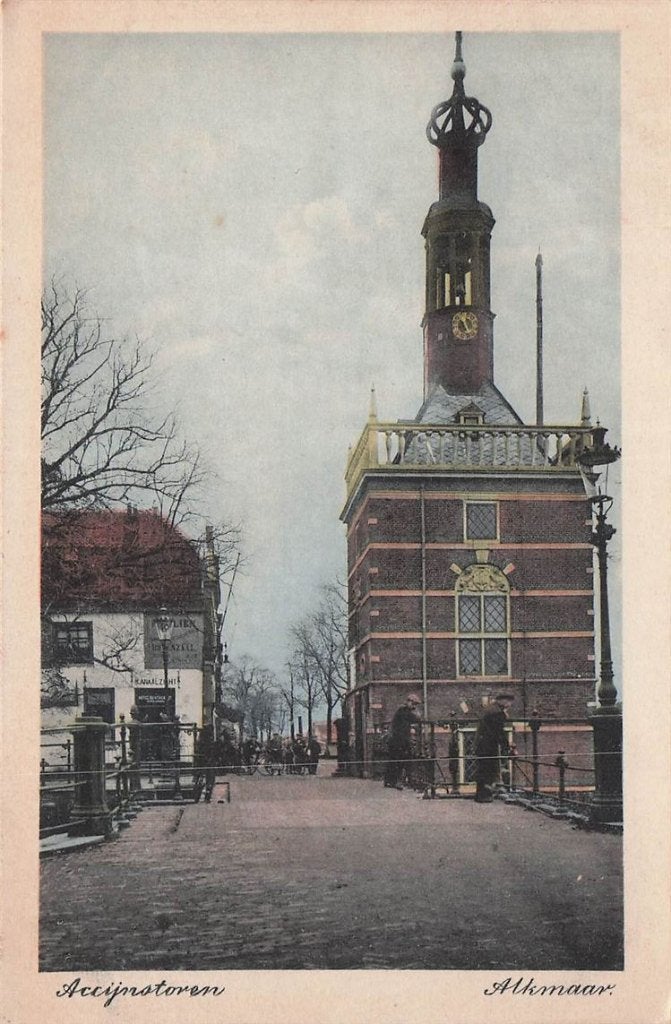 702-286-043 Accijnstoren Alkmaar., Verzenden, Voor 1920, Noord-Holland