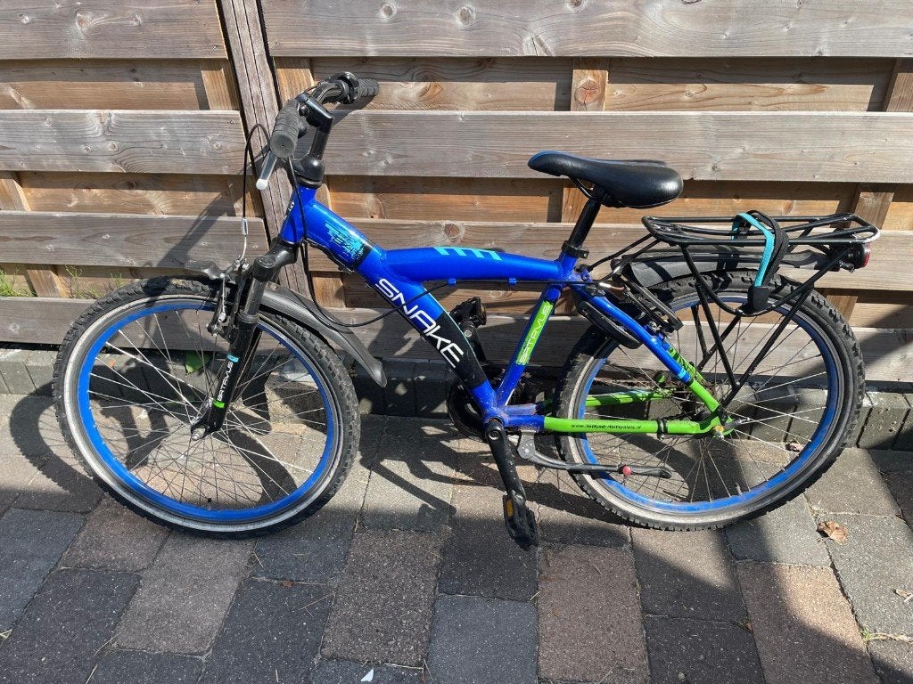 Batavus Snake 24 inch, Ophalen, Velgrem, Versnellingen, Batavus