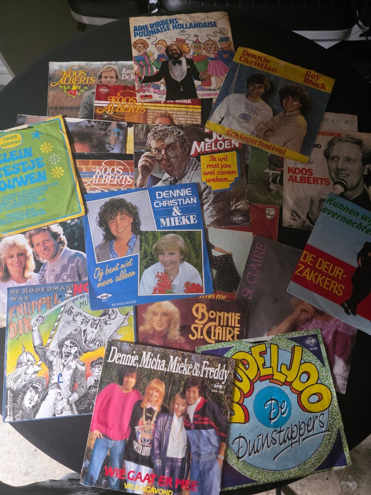20 Nederlandstalige singles, Cd's en Dvd's, Gebruikt, 7 inch, Overige typen, Nederlandstalig